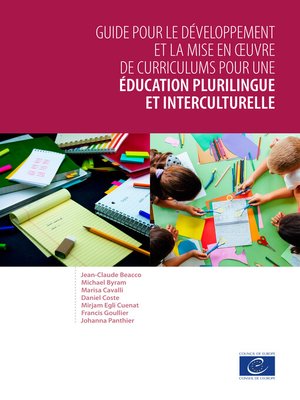 cover image of Guide pour le développement et la mise en œuvre de curriculums pour une éducation plurilingue et interculturelle